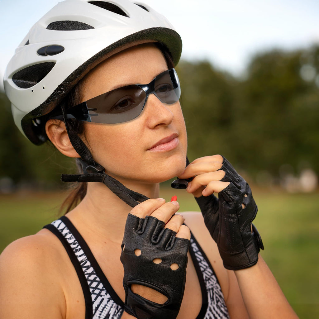 12-Pack Smoked Lens Safety Glasses – Wrap-Around, Scratch-Resistant