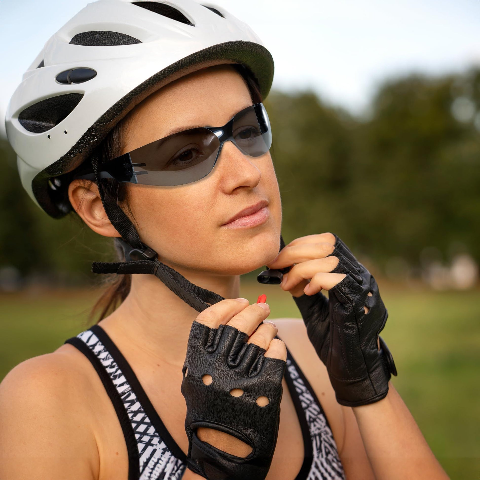 12-Pack Smoked Lens Safety Glasses – Wrap-Around, Scratch-Resistant